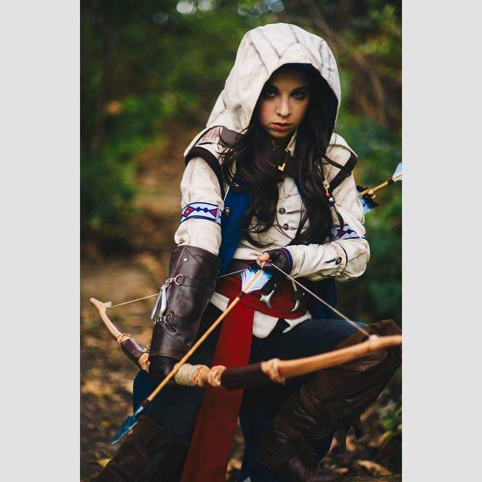 Assassins creed cosplay. - Assassins creed, Cosplay, Girls, Onion, Longpost