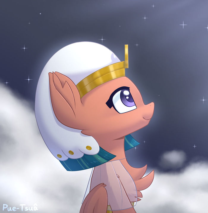 Night - My little pony, PonyArt, Somnambula, Puetsua