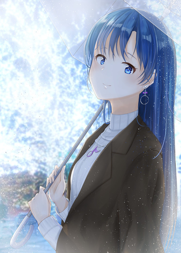 Kisaragi Chihaya - Anime, Anime art, The idolmaster, Chihaya Kisaragi