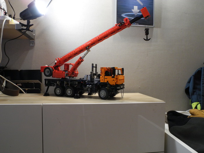 Камаз 65115 автокран (лего самоделка) LEGO, LEGO Technic, Видео, Длиннопост
