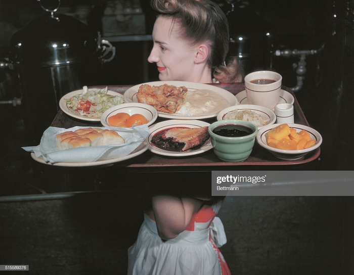 Lunch for 1.28 dollars, 1950, USA - USA, 50th, , The photo