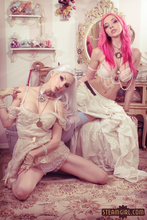 steam girl. Kato, Jennifer - Ivory And Fuchsia (Part I) - NSFW, Steamgirl, Kato, , PHOTOSESSION, Costume, Longpost