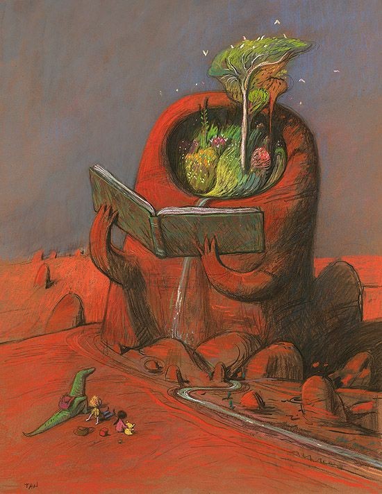 Художник Shaun Tan - Арт, Рисунок, Иллюстратор, Шон Тан, Длиннопост