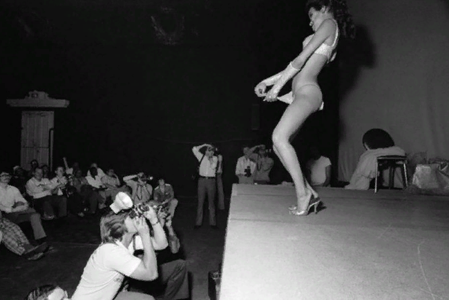 How erotica was mined before the Age of the Internet - NSFW, The photo, Erotic, Retro, Longpost, Black and white photo