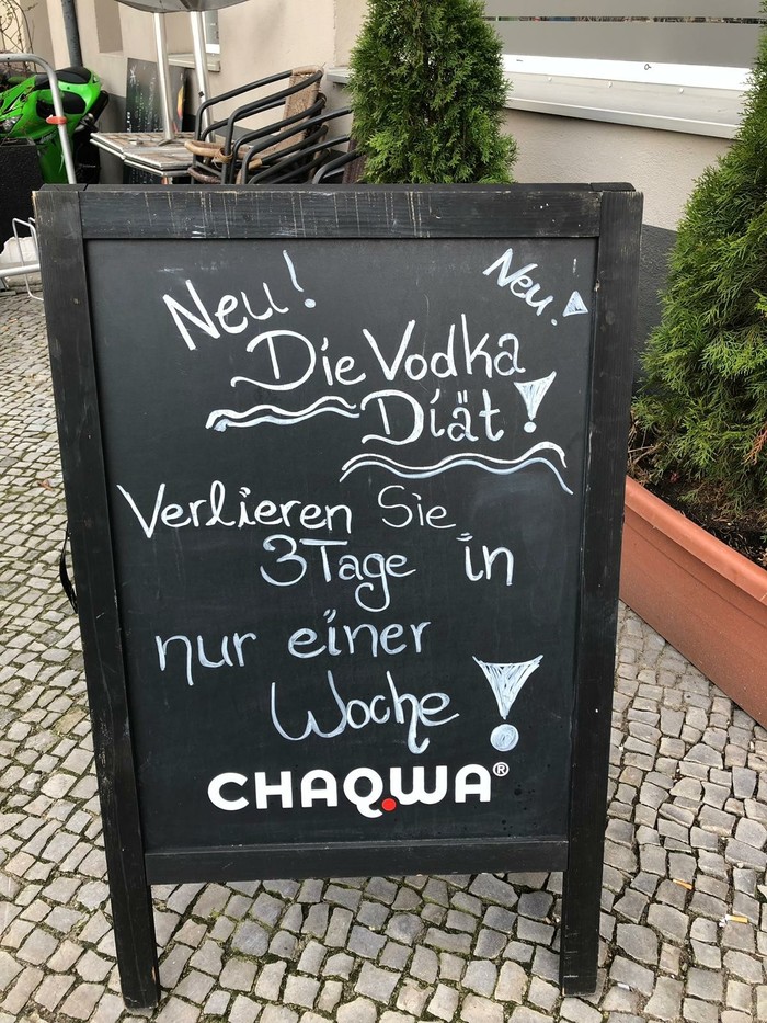 Great diet! - Diet, Germany, Vodka, Alcohol