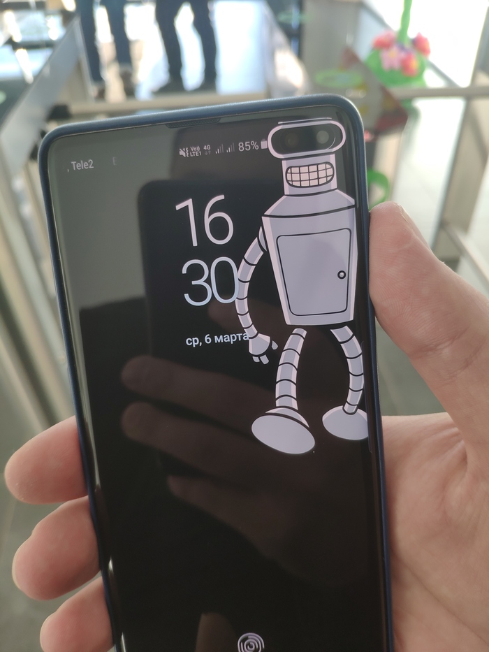 Samsung S10 screensaver - Samsung, Screensaver, Bender