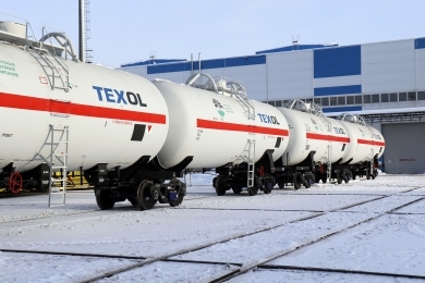 UWC launches the first articulated tank cars in the CIS - Tank, Railway, , Tag