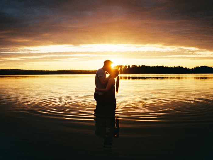 Film Canon - My, Film, Canon, Lukhovitsy, Photographer, Love, The photo, Sunset, Lake