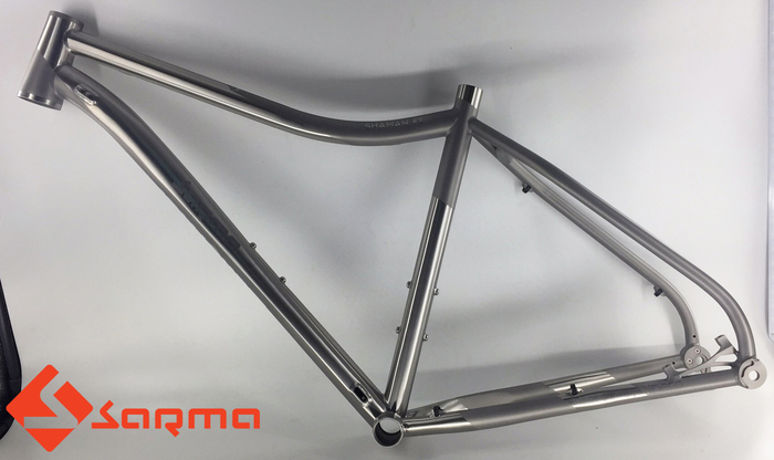 Titanium bike frame - My, A bike, Fatbike, Production, Research, Titanium, Technics, Longpost