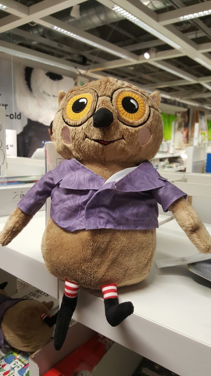 Owl Manager - My, IKEA, Soft toy