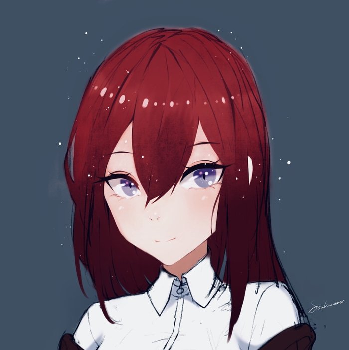 Kurisu - Steins gate, Anime art, Anime, Visual novel, Kurisu makise