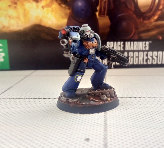 Space marine heroes, brother Garus - Моё, Ultramarines, Warhammer 40k, Длиннопост