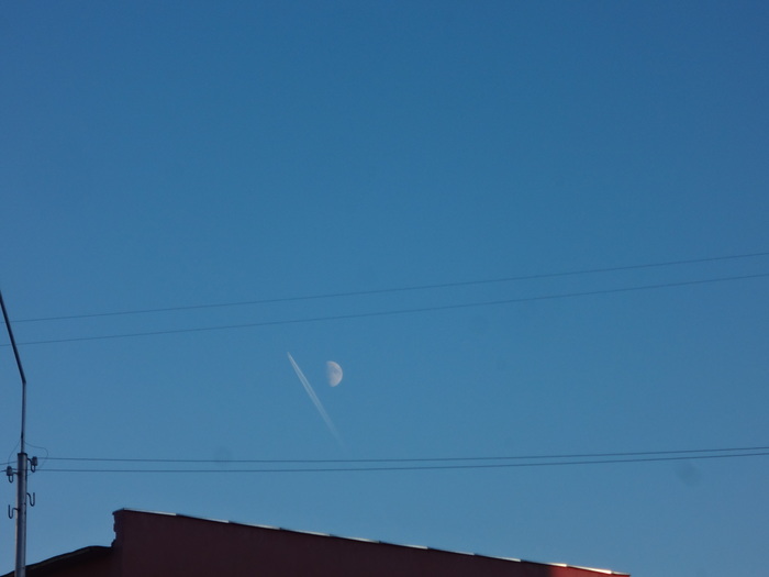 Secret mission to the moon - The photo, Chukotka, moon, Sky, North, My