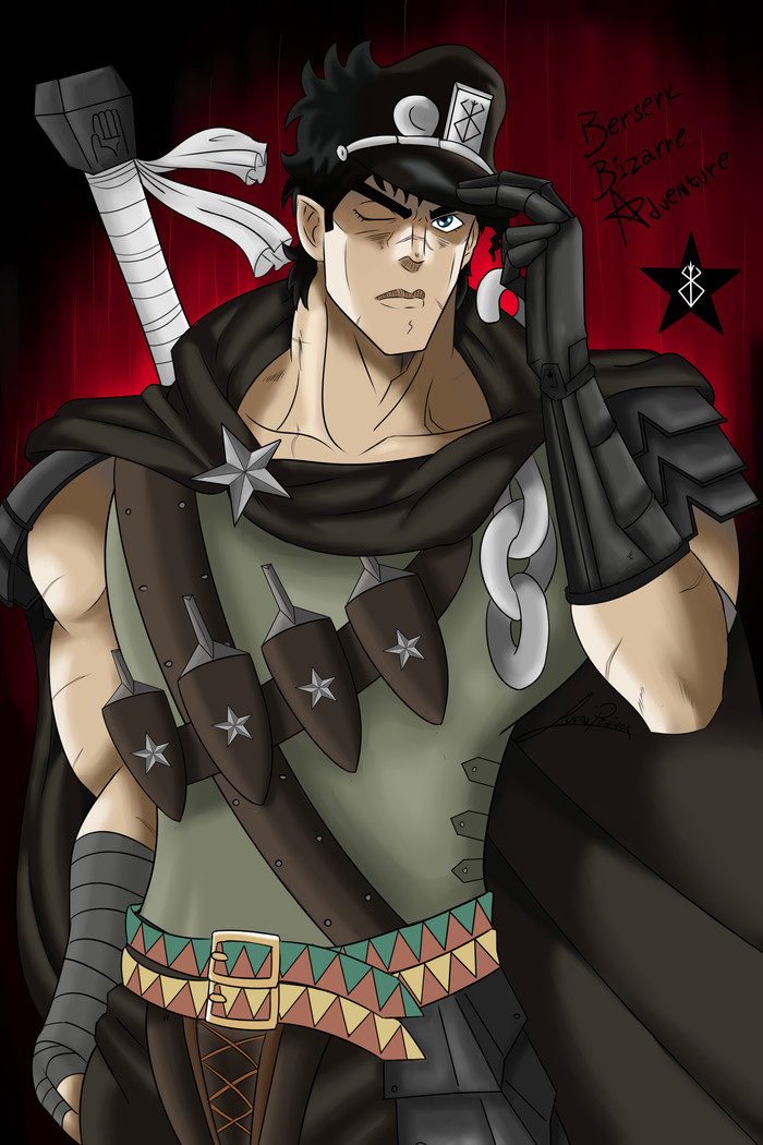 Berserk`s Bizarre Adventure Jojos Bizarre Adventure, , Guts,  , , 