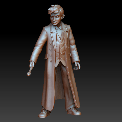 Doctor Who - My, Miniature, Miniature, 3D, 3D печать, Doctor Who