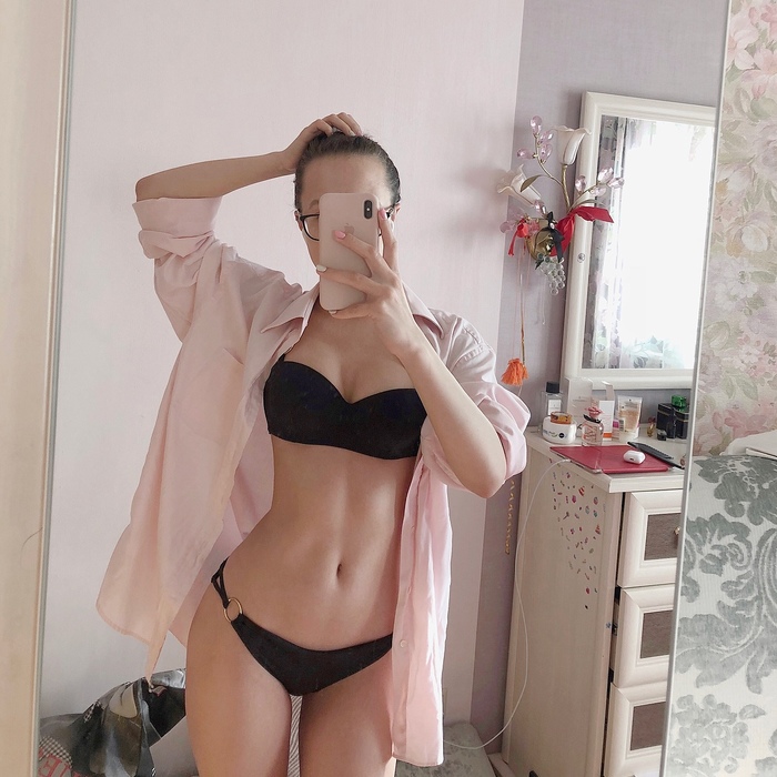 Homemade - Mirror, Breast, Underwear, NSFW, Girls, Selfie