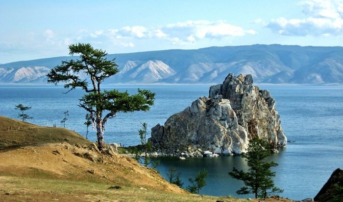 The magic of Lake Baikal. - beauty of nature, Lake, The mountains, Baikal, Nature, beauty, The photo