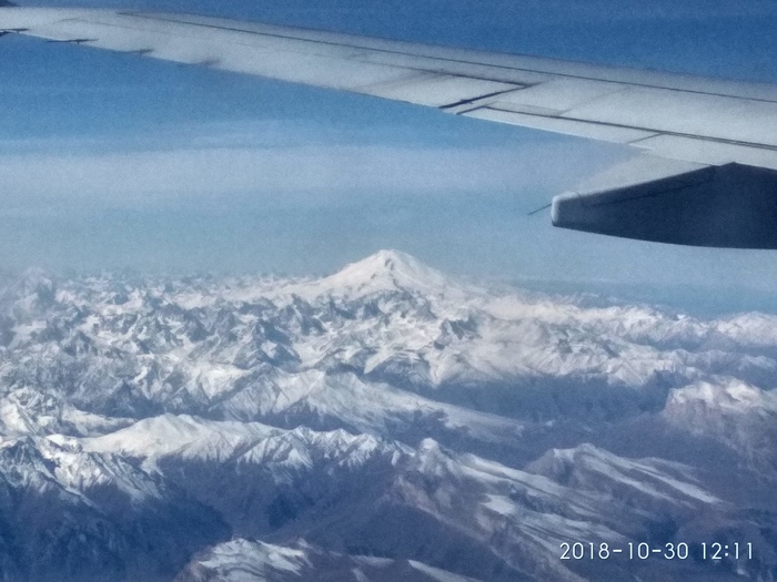 Goodbye, friends, I'm flying to Georgia ... - The mountains, Beautiful view, Georgia, Saint Petersburg, Sadness, Airplane