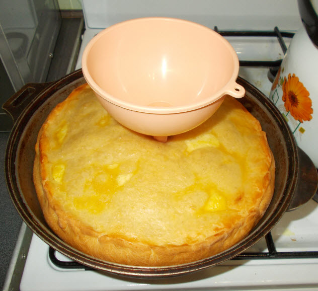 Kournik - My, Longpost, Recipe, Pie, Kournik