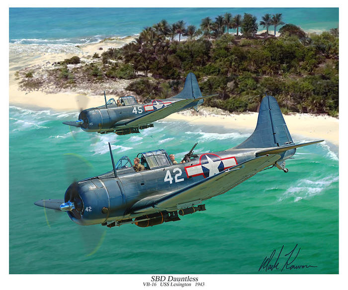 Douglas SBD-2 Dauntless. Fearless and slow death for the samurai fleet. - Airplane, Bomber, , Longpost