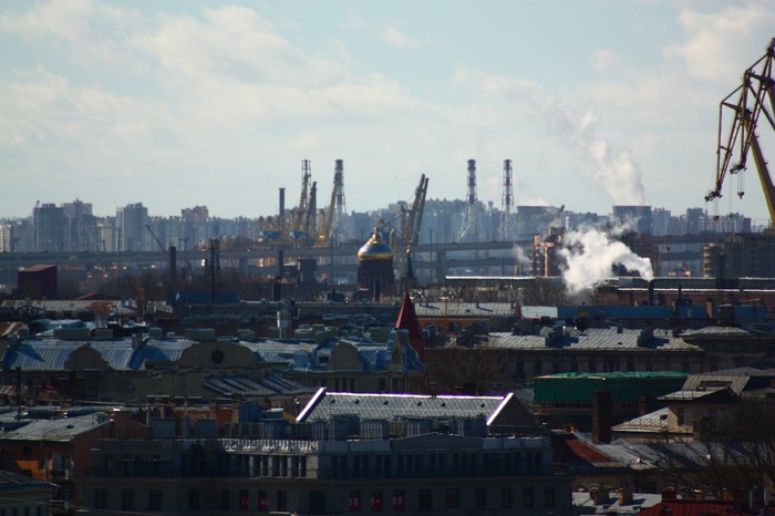 St. Petersburg, views from the colonnade of St. Isaac's Cathedral - Saint Petersburg, Longpost, Saint Isaac's Cathedral, View, My