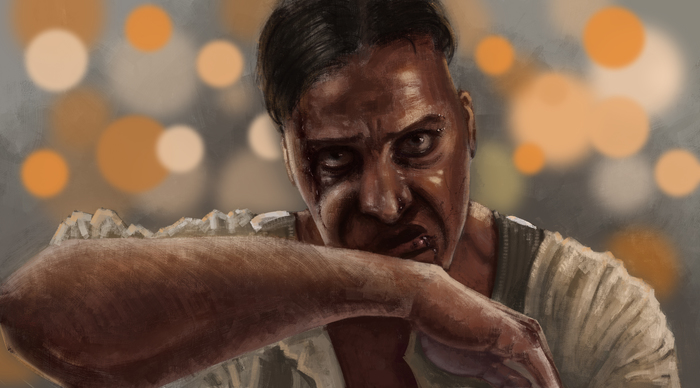 Till Lindemann - My, Art, Digital drawing, Till Lindemann, Rammstein