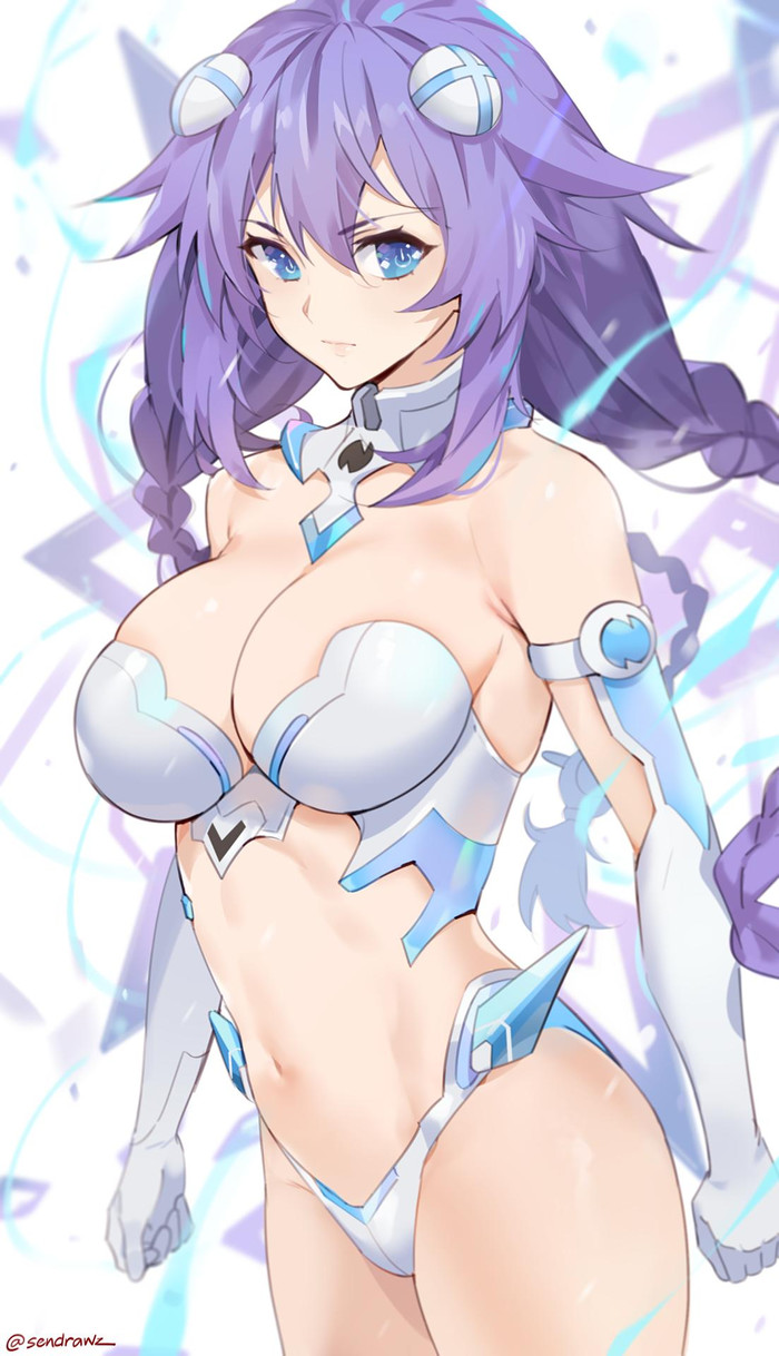 Purple Heart - Neptune, Purple Heart, Anime, Anime art