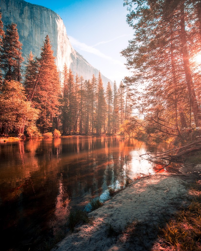 Autumn in Yosemite Park - Autumn, The photo, The park, Yosemite