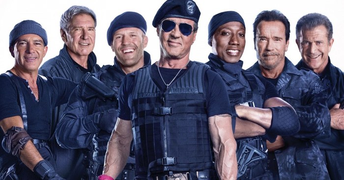 Interesting facts about the film The Expendables 3 / The Expendables 3 - The Expendables 3, Sylvester Stallone, Wesley snipes, Mel Gibson, Antonio Banderas, Боевики, Interesting facts about cinema, Video, Longpost