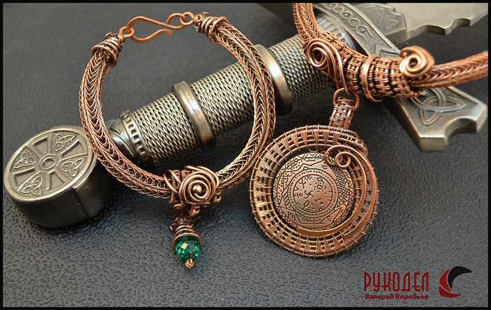     Viking Knit. Viking Knit, Wire Wrap, ,  , Wire jewelry,  , , 