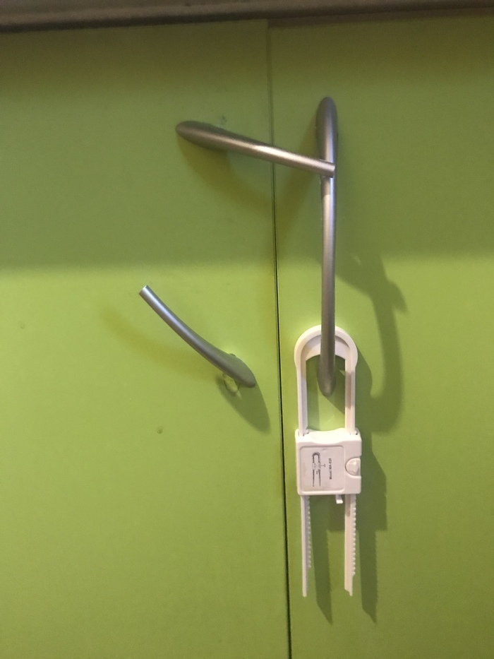 Русская кухня vs китайские замки от детей.