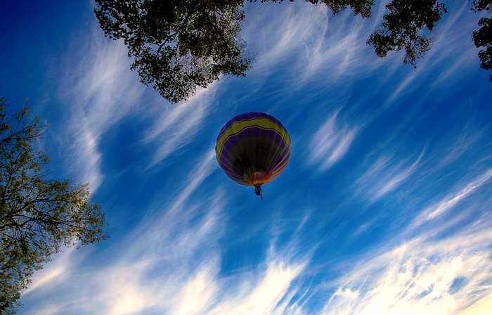 Heaven ball... - View, beauty, Balloon, Sky, Landscape, Nature