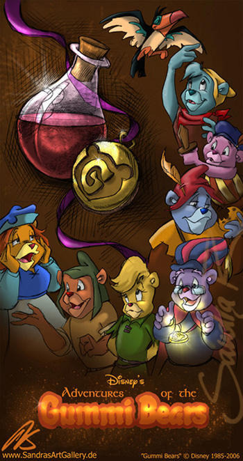 Adventures of the Gummi Bears - My, Childhood, 90th, Gummy Bears, Geek, Geek Culture, Cartoons, Memories, Video, Longpost, 