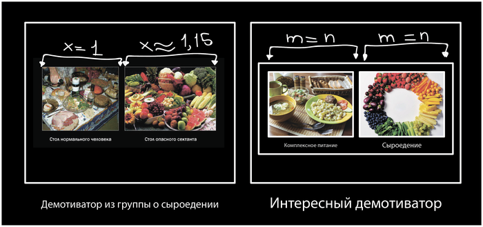 Про демотиваторы. Наблюдение прохожего....