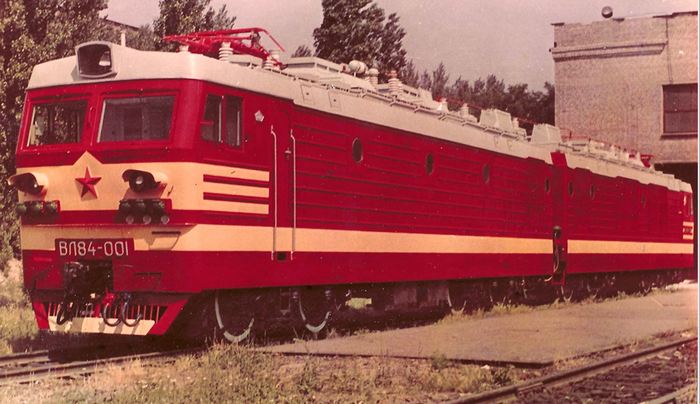 Experienced handsome.) - Railway, Naves, Electric locomotive, 