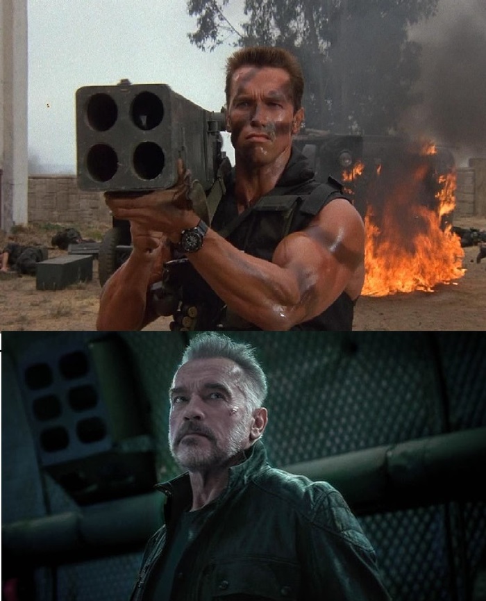 It seemed - Arnold Schwarzenegger, Terminator, Commando, Movies