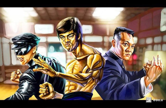 Three Cheng Zhen - Bruce Lee, Jet Li and Donnie Yen - Bruce Lee, Jet Li, Donnie Yen, Hong Kong, Kung Fu, Боевики, Martial arts, China