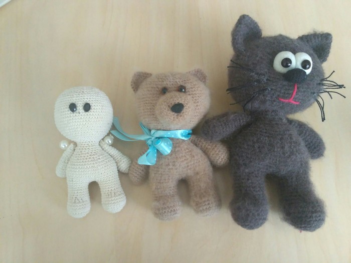 Threads matter - My, Crochet, Knitted toys