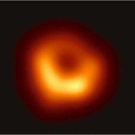 Анимация чёрной дыры M87