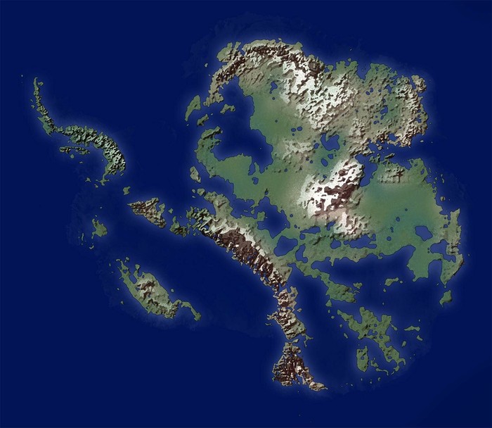 Antarctica without ice - Antarctica, Geography, Reddit