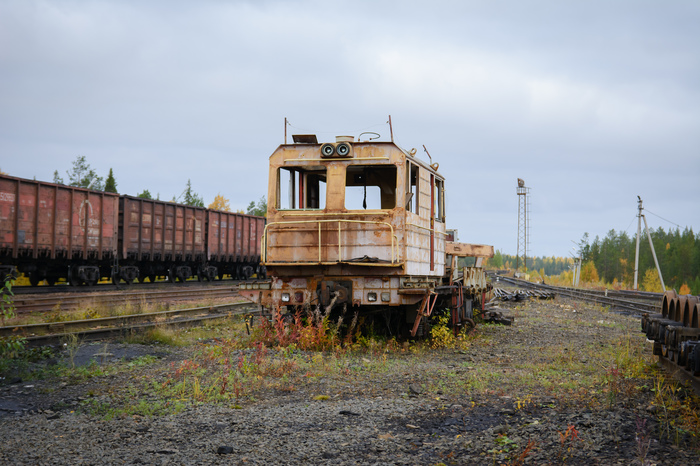 Abandoned - Моё, Железная Дорога, Брошенные, Nikon, Sigma, Коми