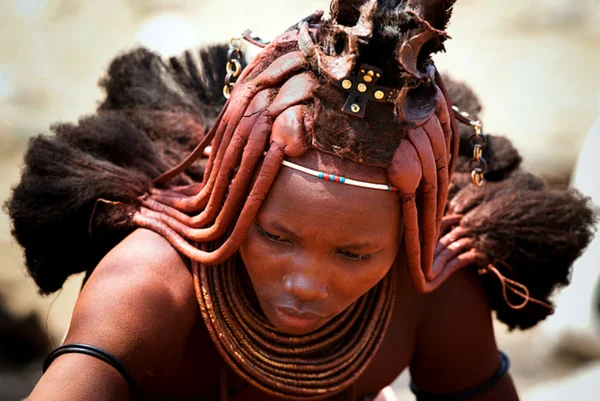 Африканские женщины из племени одного местечка