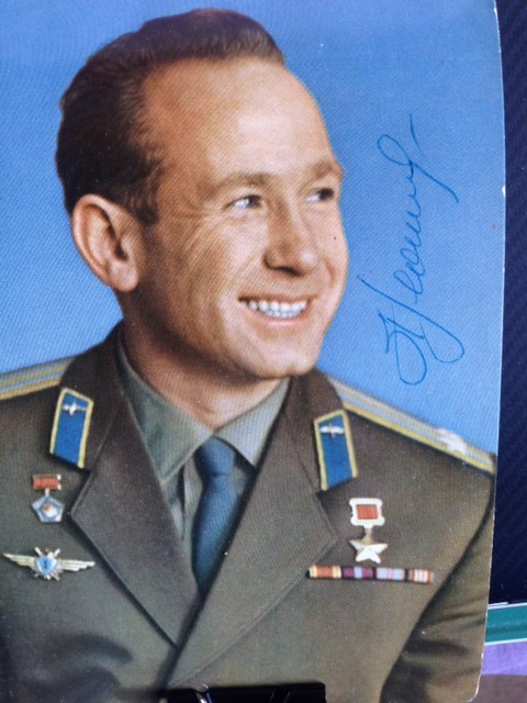 Autographs of Soviet cosmonauts. Part 2 - My, Autograph, Космонавты, Cosmonautics Day, Longpost, Konstantin Feoktistov, Valentina Tereshkova, Boris Egorov, Pavel Belyaev, Alexey Leonov