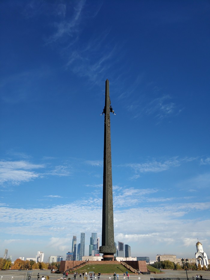 Victory Monument - My, Poklonnaya Gora, Monument, Beginning photographer