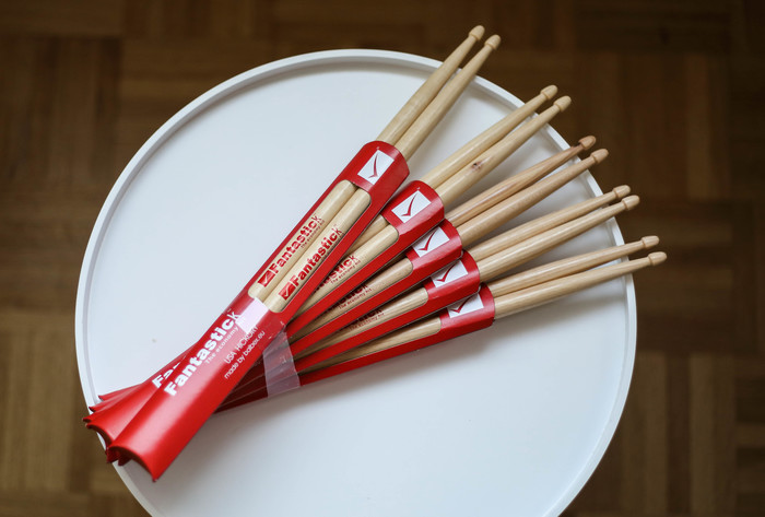 Fantastick - inexpensive drum sticks from the Czech Republic - My, , , Drums, Drummer, , Drums, Drummer, Drumsticks, Longpost