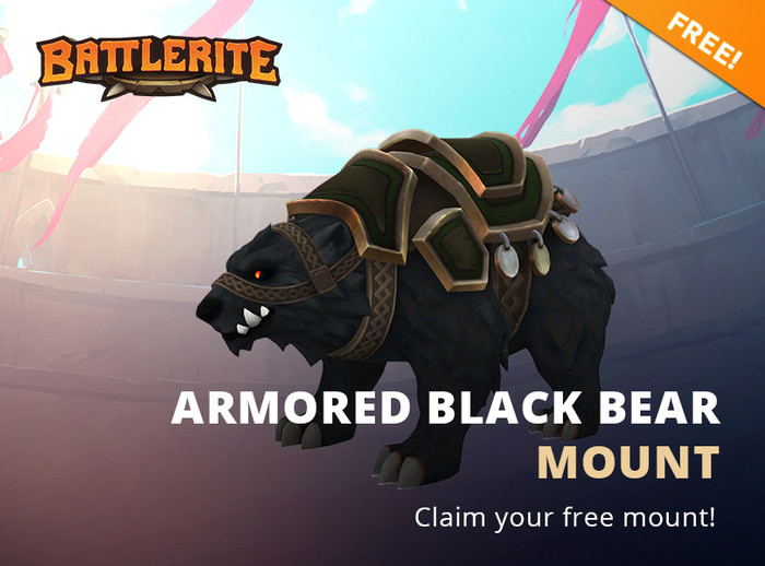 Battlerite - Armored Black Bear (DLC) - Steam, Freebie, Steam freebie, Battlerite, Gamecode
