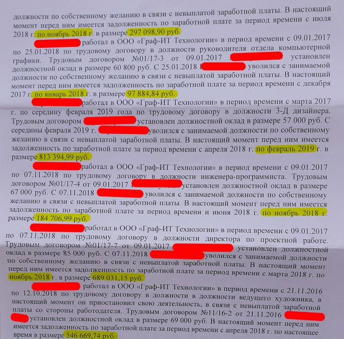 Как год не платить зарплату и выйти сухим, белым и пушистым. Обман, Зарплата, Санкт-Петербург, Победа, Сила Пикабу, Длиннопост, Негатив