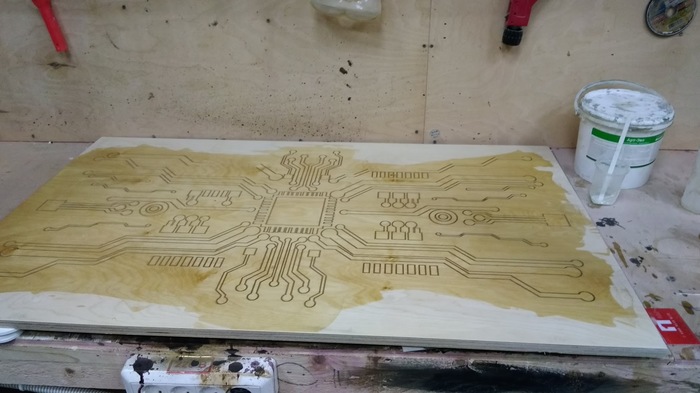 Стол для "электронищика"! Стол, ЧПУ, Люминофор, Длиннопост