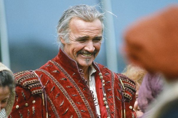 Photos from the filming and interesting facts for the film Highlander 1986. - Christopher Lambert, Sean Connery, Highlander, Photos from filming, Celebrities, VHS, 80-е, Longpost