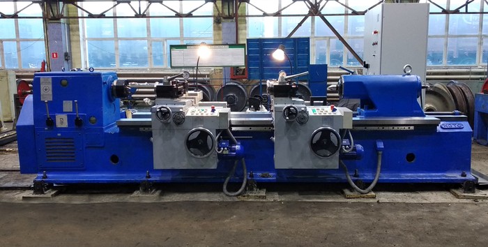 Kid KZh1842.02 (autumn rolling machine) - My, Machine, Machine tool, Machine-Tool Plant, Production, Video, Longpost